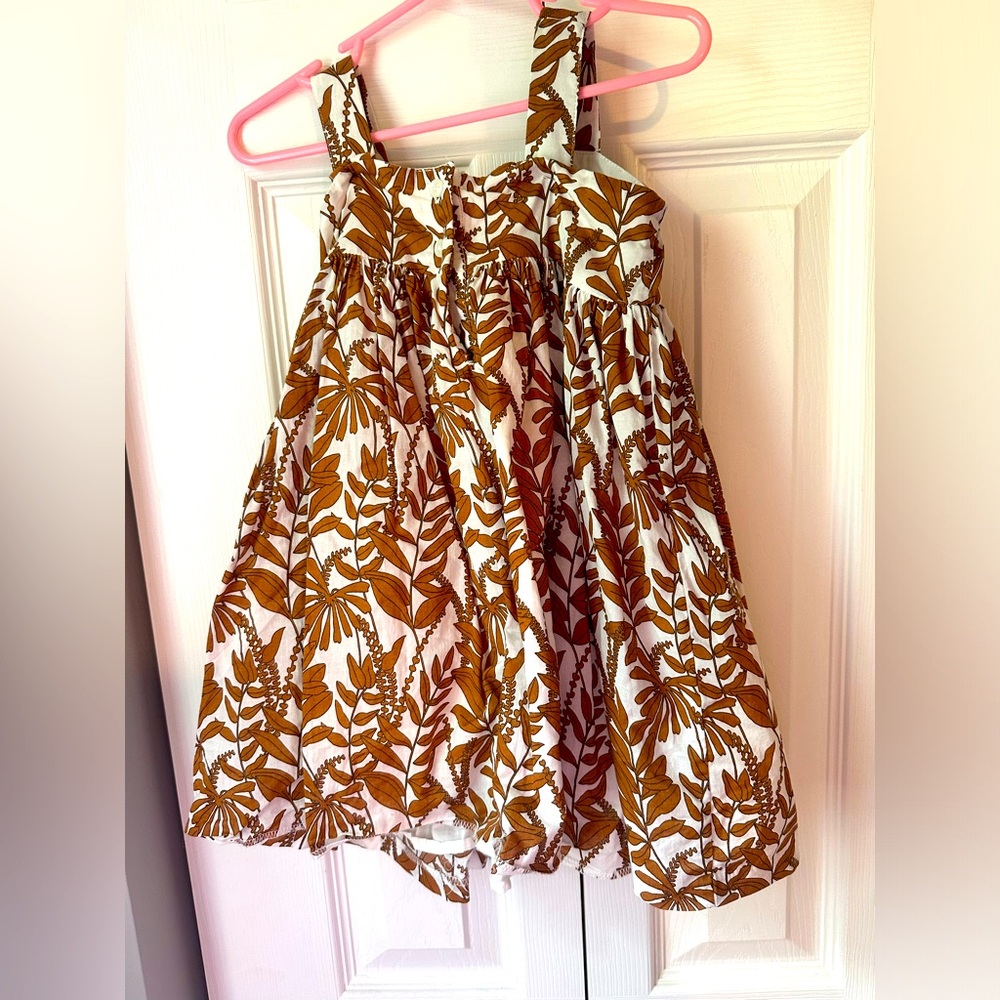 Janie and Jack sundress with matching knot headband.
